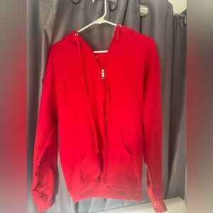 full zip hoodie